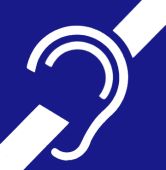 International Symbol of Deafness and hard of hearing